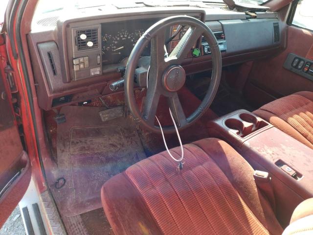 2GTEC19K5P1548856 - 1993 GMC SIERRA C1500 RED photo 8