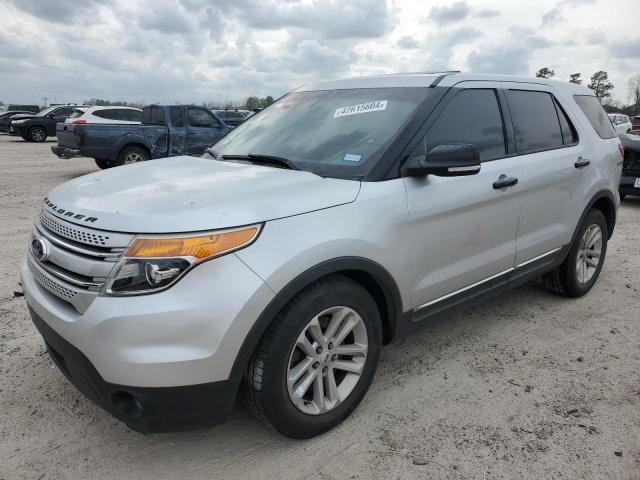 1FM5K7D93DGB51991 - 2013 FORD EXPLORER XLT SILVER photo 1