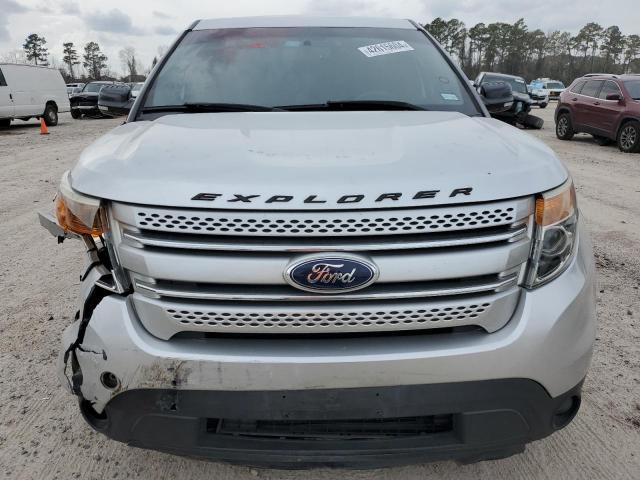 1FM5K7D93DGB51991 - 2013 FORD EXPLORER XLT SILVER photo 5