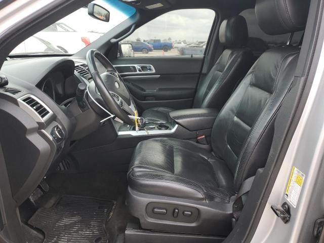 1FM5K7D93DGB51991 - 2013 FORD EXPLORER XLT SILVER photo 7