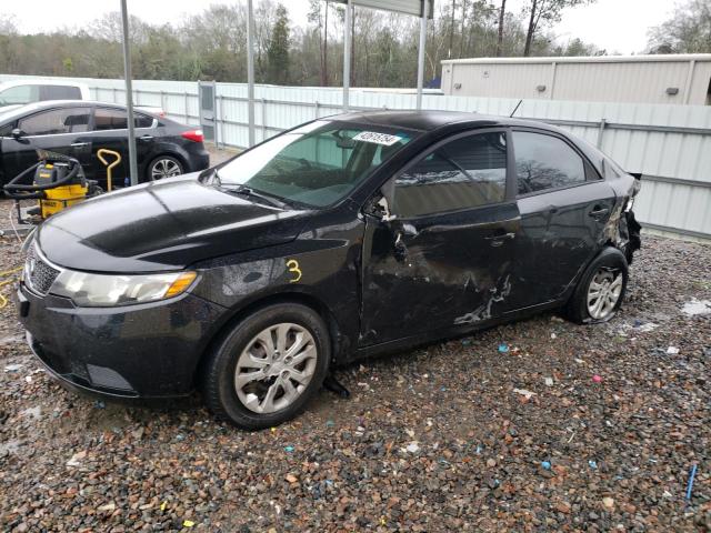 KNAFU4A28D5648956 - 2013 KIA FORTE EX BLACK photo 1