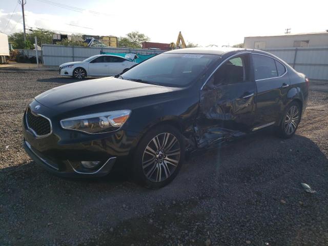 KNALN4D76E5144625 - 2014 KIA CADENZA PREMIUM BLACK photo 1