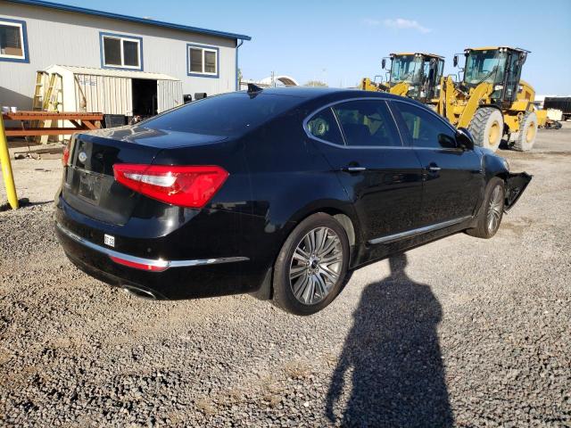 KNALN4D76E5144625 - 2014 KIA CADENZA PREMIUM BLACK photo 3