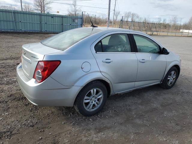 1G1JC5SH6E4103024 - 2014 CHEVROLET SONIC LT SILVER photo 3