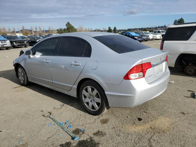 2HGFA16549H358356 - 2009 HONDA CIVIC LX SILVER photo 2