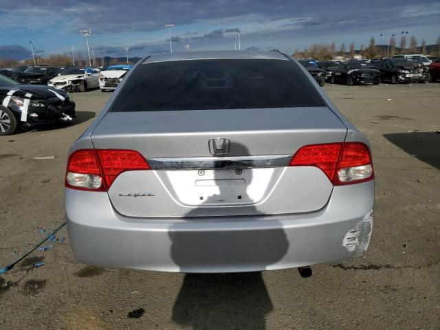 2HGFA16549H358356 - 2009 HONDA CIVIC LX SILVER photo 6