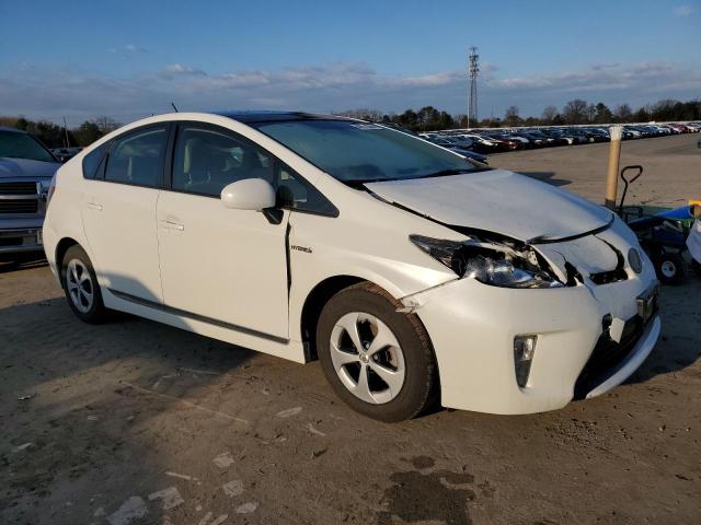 JTDKN3DU4C5422157 - 2012 TOYOTA PRIUS WHITE photo 4