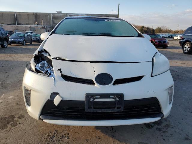 JTDKN3DU4C5422157 - 2012 TOYOTA PRIUS WHITE photo 5