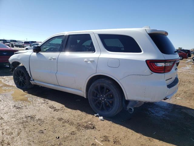 1C4RDHDG2LC119883 - 2020 DODGE DURANGO GT WHITE photo 2