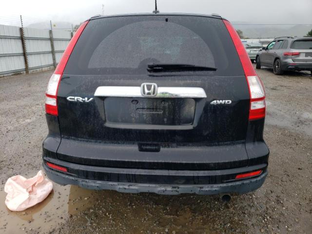 JHLRE4H73AC006234 - 2010 HONDA CR-V EXL BLACK photo 6