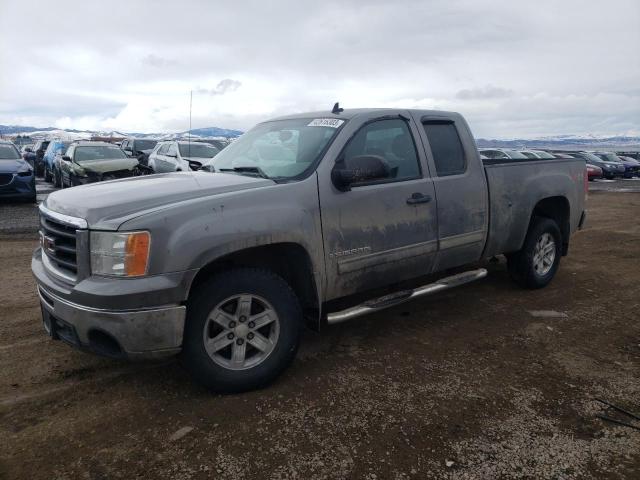 1GTEK29089Z156889 - 2009 GMC SIERRA K1500 SLE GRAY photo 1