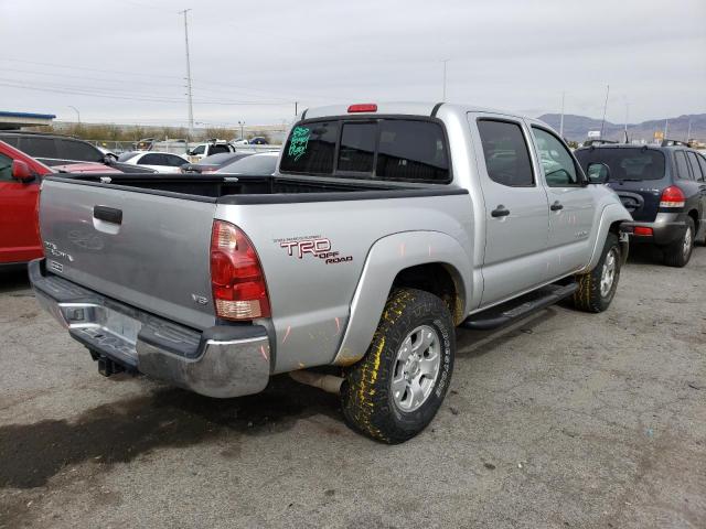 5TEJU62N35Z122167 - 2005 TOYOTA TACOMA DOUBLE CAB PRERUNNER GRAY photo 3
