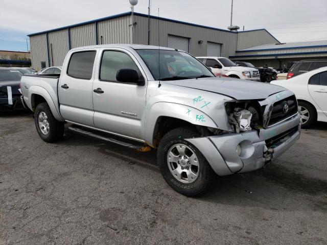 5TEJU62N35Z122167 - 2005 TOYOTA TACOMA DOUBLE CAB PRERUNNER GRAY photo 4