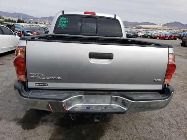 5TEJU62N35Z122167 - 2005 TOYOTA TACOMA DOUBLE CAB PRERUNNER GRAY photo 6