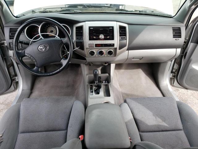 5TEJU62N35Z122167 - 2005 TOYOTA TACOMA DOUBLE CAB PRERUNNER GRAY photo 8