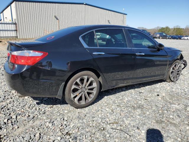 1HGCP2F84CA005168 - 2012 HONDA ACCORD EXL BLACK photo 3