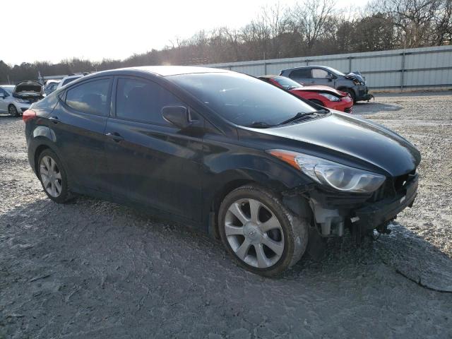 5NPDH4AE3DH396140 - 2013 HYUNDAI ELANTRA GLS BLACK photo 4