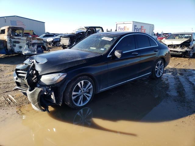 55SWF4JB6JU267614 - 2018 MERCEDES-BENZ C 300 BLACK photo 1