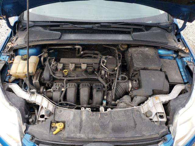 1FADP3F22EL235535 - 2014 FORD FOCUS SE BLUE photo 11