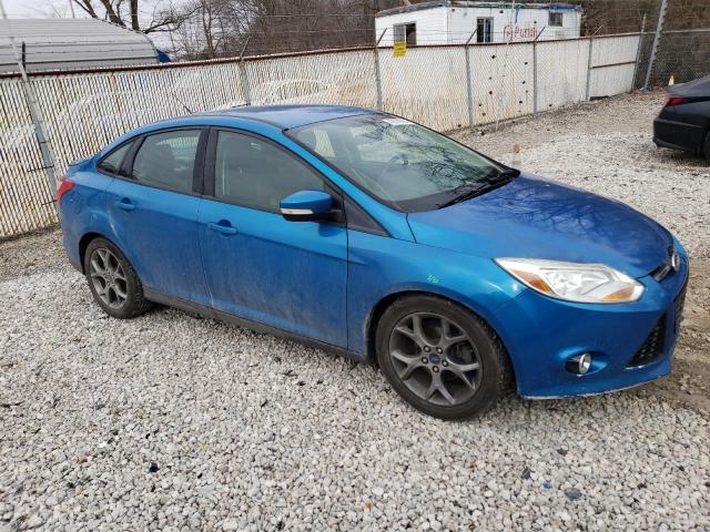 1FADP3F22EL235535 - 2014 FORD FOCUS SE BLUE photo 4