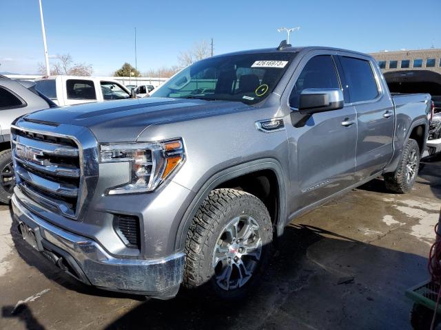 1GTU9BED1MZ161876 - 2021 GMC SIERRA K1500 SLE CHARCOAL photo 1