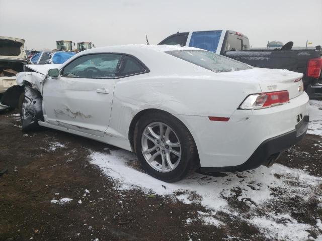 2G1FA1E38E9164781 - 2014 CHEVROLET CAMARO LS WHITE photo 2