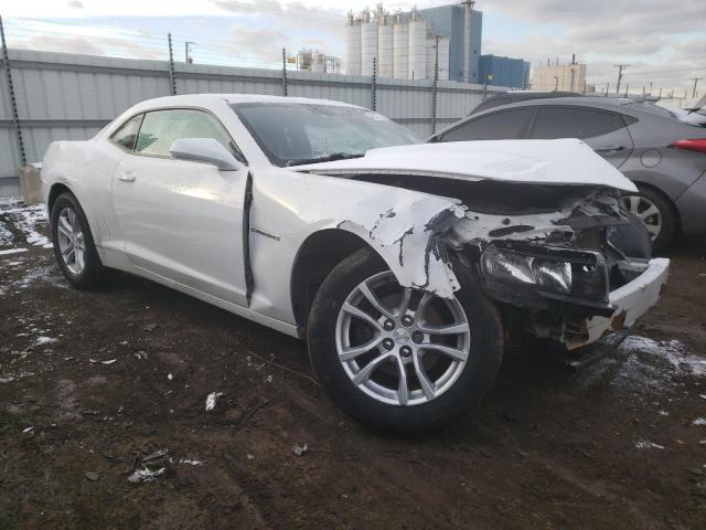 2G1FA1E38E9164781 - 2014 CHEVROLET CAMARO LS WHITE photo 4