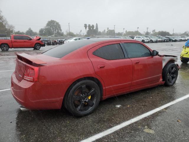 2B3LA73W86H430125 - 2006 DODGE CHARGER SRT-8 RED photo 3