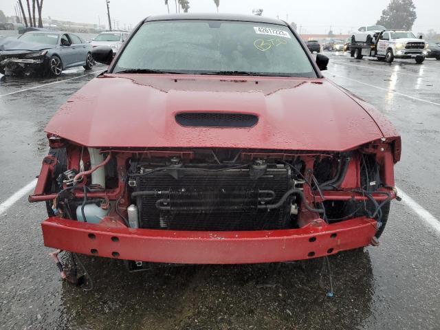 2B3LA73W86H430125 - 2006 DODGE CHARGER SRT-8 RED photo 5