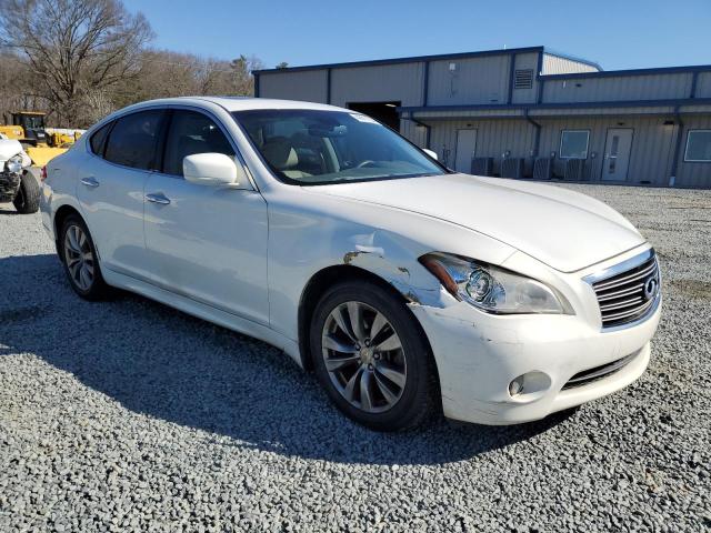 JN1BY1AP6DM512642 - 2013 INFINITI M37 WHITE photo 4