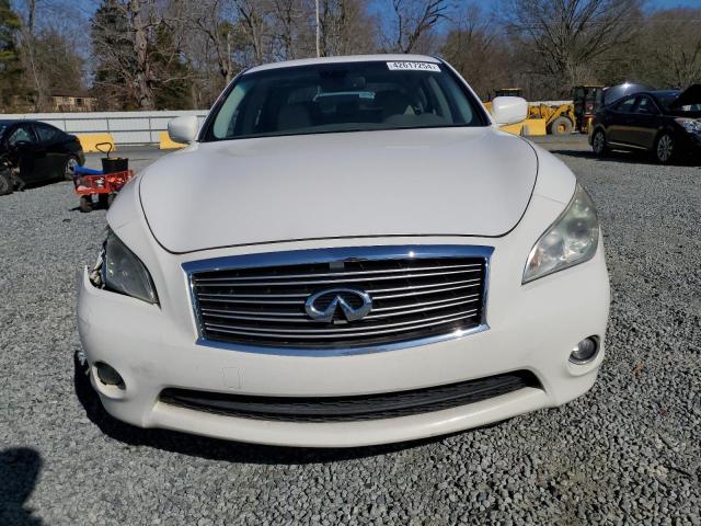 JN1BY1AP6DM512642 - 2013 INFINITI M37 WHITE photo 5