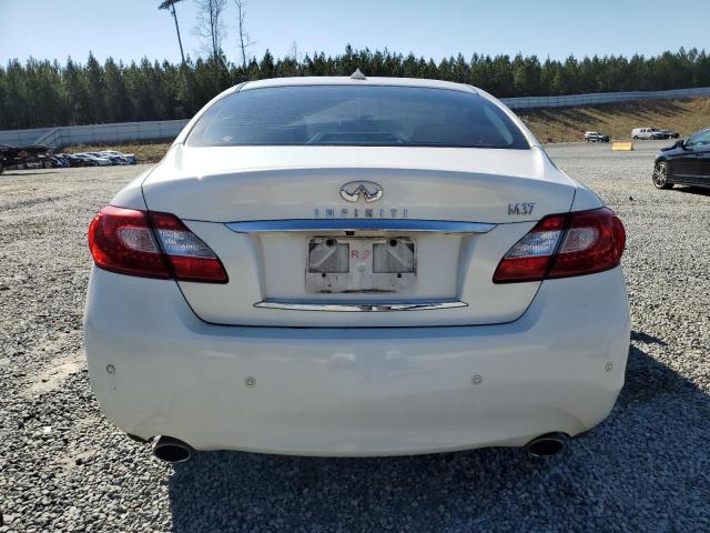 JN1BY1AP6DM512642 - 2013 INFINITI M37 WHITE photo 6