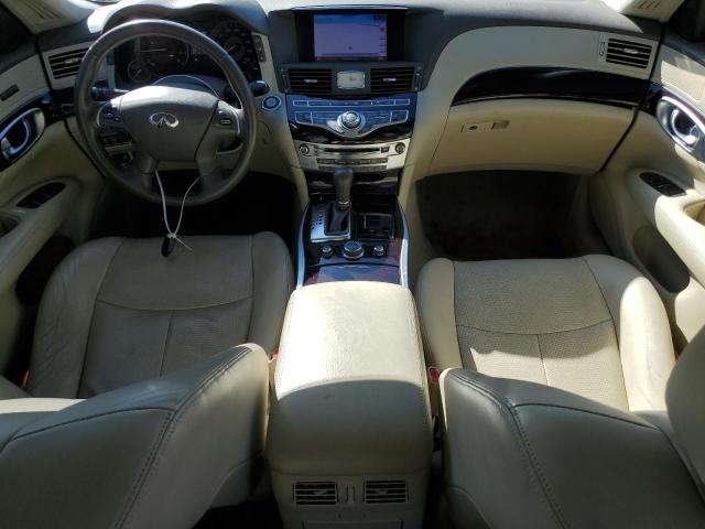 JN1BY1AP6DM512642 - 2013 INFINITI M37 WHITE photo 8