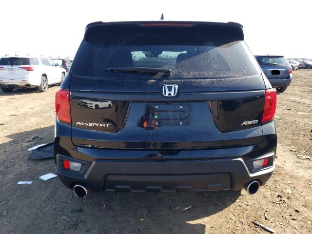 5FNYF8H58NB032297 - 2022 HONDA PASSPORT EXL BLACK photo 6