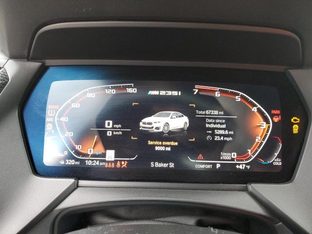 WBA13AL07L7G06064 - 2020 BMW M235XI WHITE photo 9