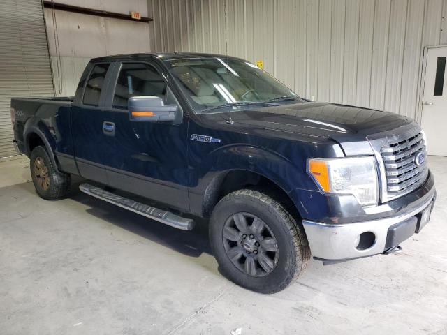 1FTFX1EV3AFB15352 - 2010 FORD F150 SUPER CAB BLACK photo 4