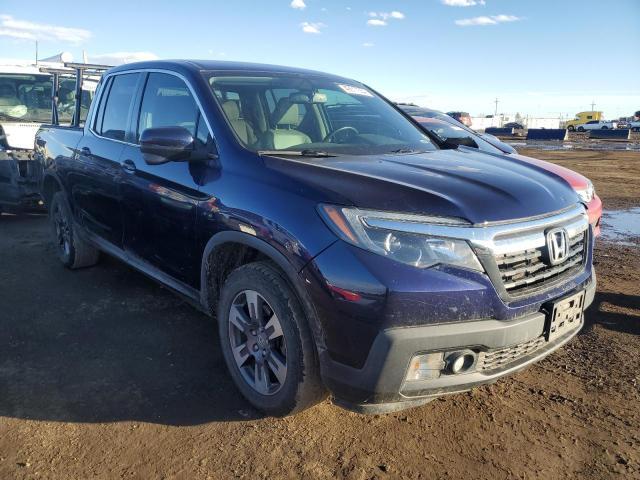 5FPYK3F64JB006162 - 2018 HONDA RIDGELINE RTL BLUE photo 4