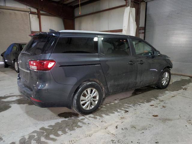 KNDMB5C15F6046295 - 2015 KIA SEDONA LX GRAY photo 3