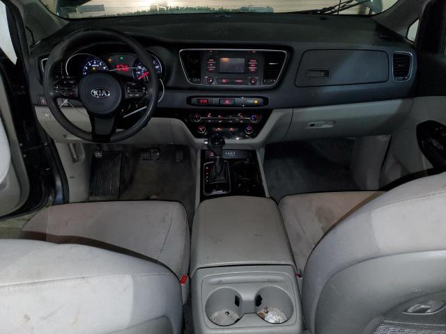 KNDMB5C15F6046295 - 2015 KIA SEDONA LX GRAY photo 8