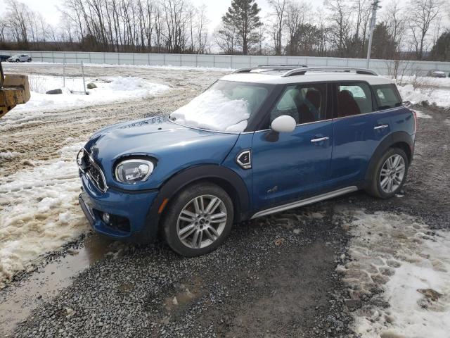 WMZYT5C38J3E59583 - 2018 MINI COOPER S COUNTRYMAN ALL4 BLUE photo 1