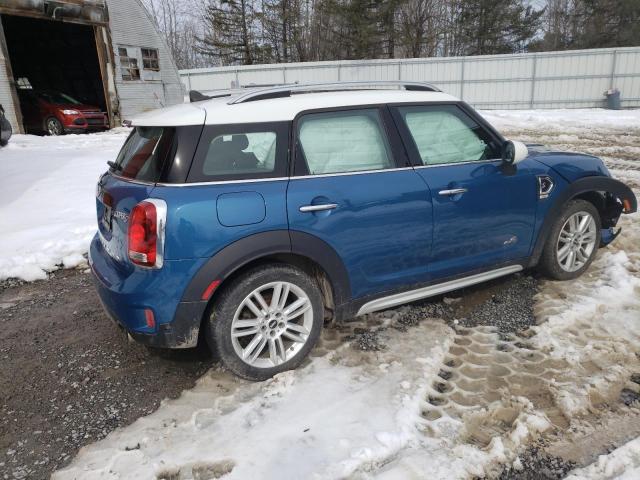 WMZYT5C38J3E59583 - 2018 MINI COOPER S COUNTRYMAN ALL4 BLUE photo 3