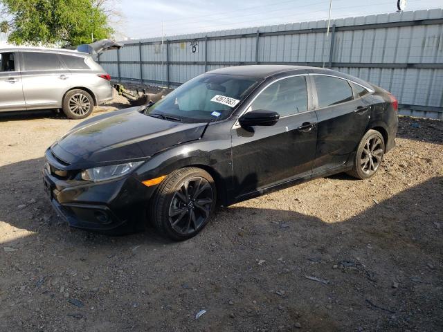 19XFC2F86KE008804 - 2019 HONDA CIVIC SPORT 黑色 照片 1