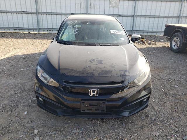 19XFC2F86KE008804 - 2019 HONDA CIVIC SPORT BLACK photo 5