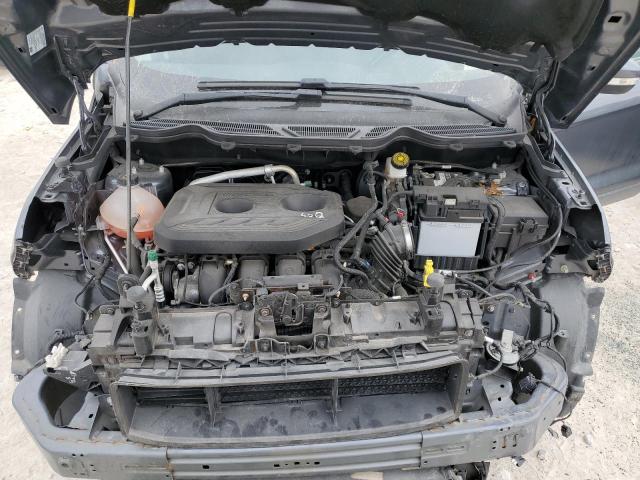 MAJ6S3GL6MC425335 - 2021 FORD ECOSPORT SE შავი ფოტო 12