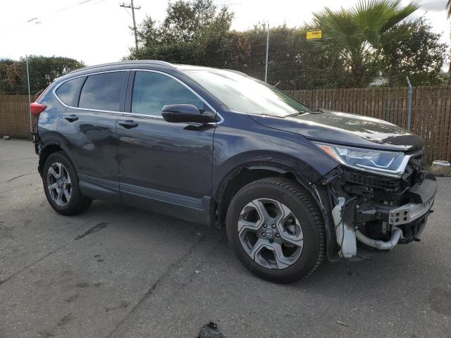 5J6RW2H84HL007078 - 2017 HONDA CR-V EXL GRAY photo 4