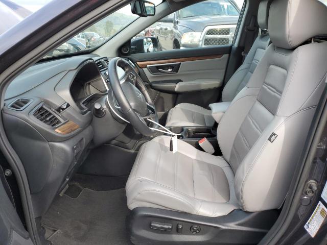 5J6RW2H84HL007078 - 2017 HONDA CR-V EXL GRAY photo 7