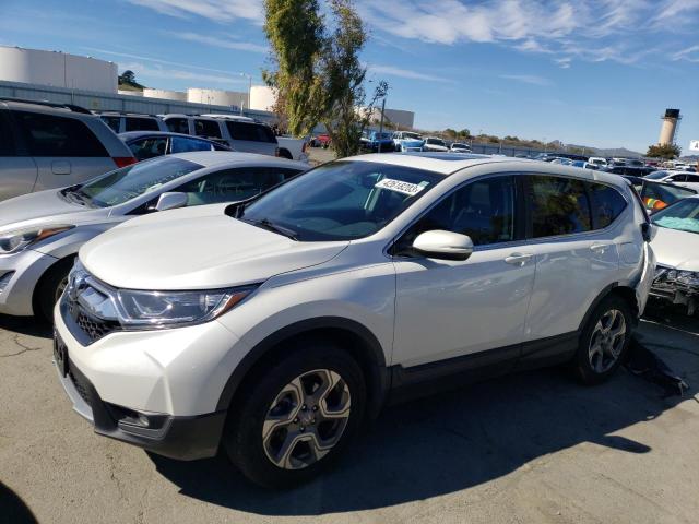 5J6RW2H88JL027095 - 2018 HONDA CR-V EXL WHITE photo 1