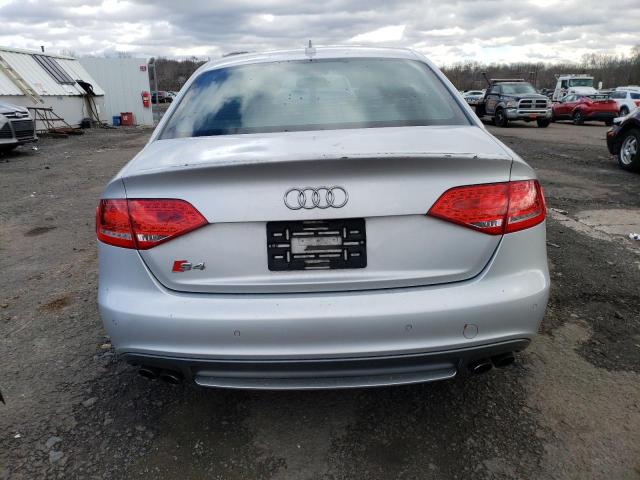 WAUKGAFL9CA107782 - 2012 AUDI S4 PRESTIGE SILVER photo 6