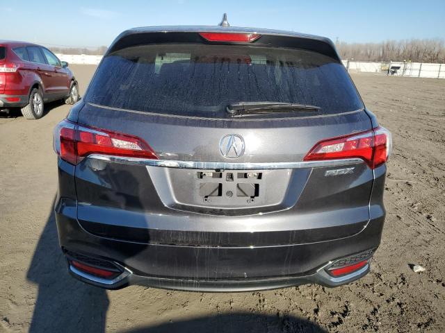 5J8TB3H32GL016959 - 2016 ACURA RDX CHARCOAL photo 6