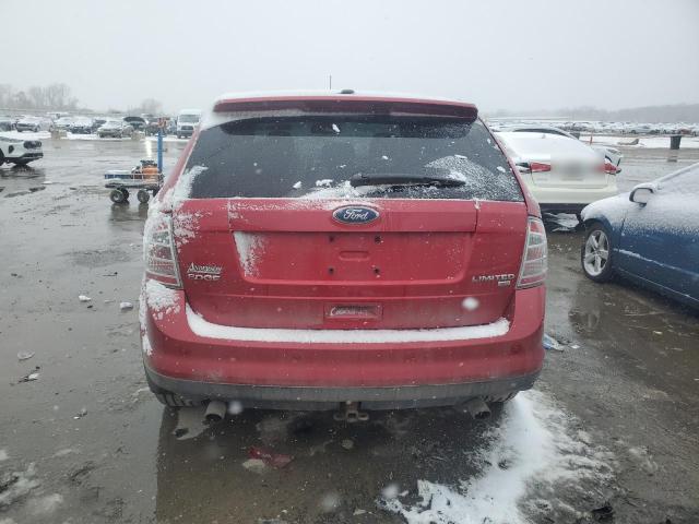 2FMDK4KC2ABA30042 - 2010 FORD EDGE LIMITED RED photo 6